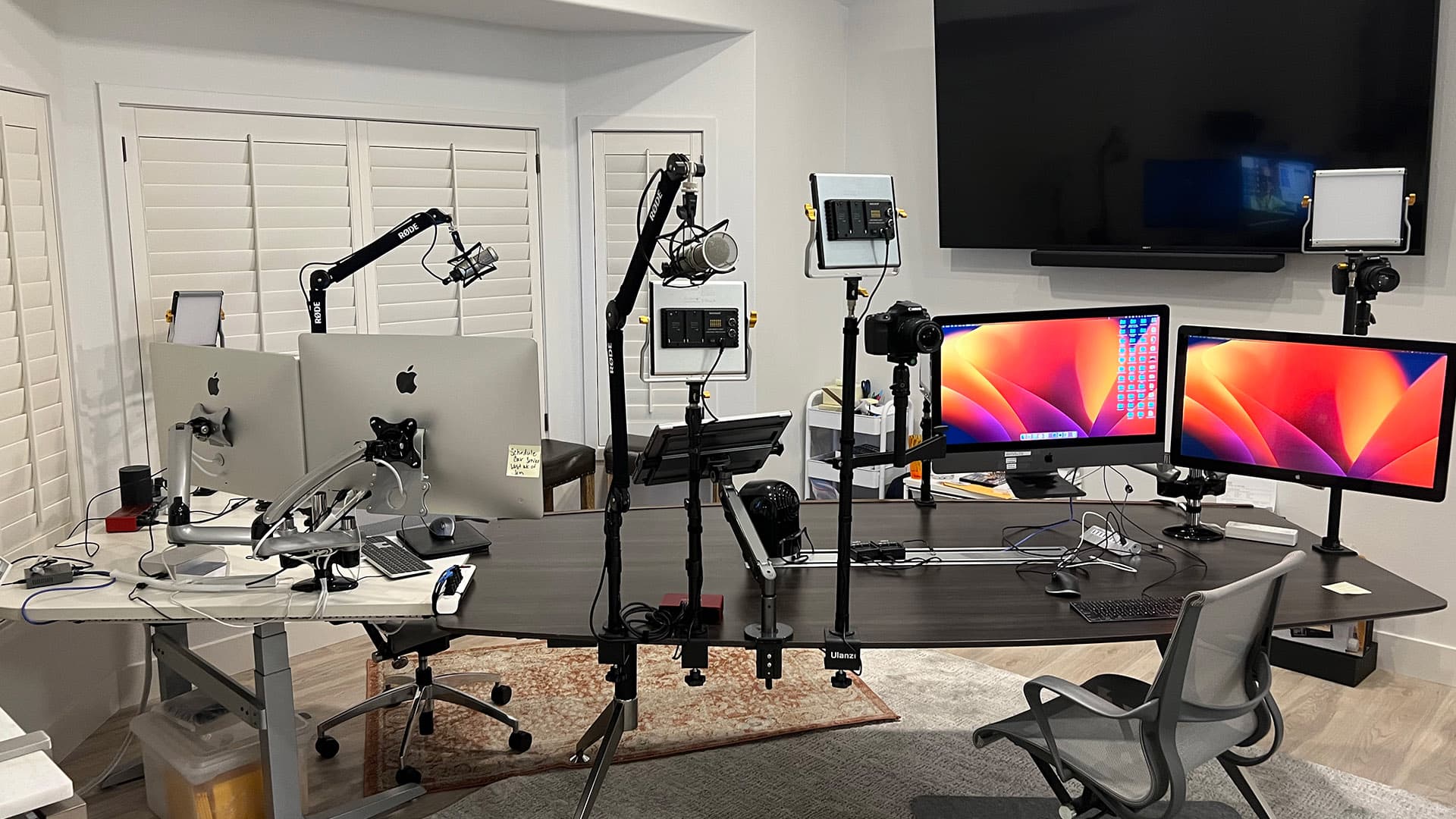 YouTube Content Studio - Laguna Niguel luxury smart home project